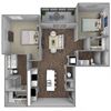 2 Bedroom Unit